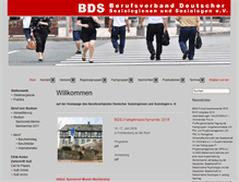 Tablet Screenshot of bds-soz.de